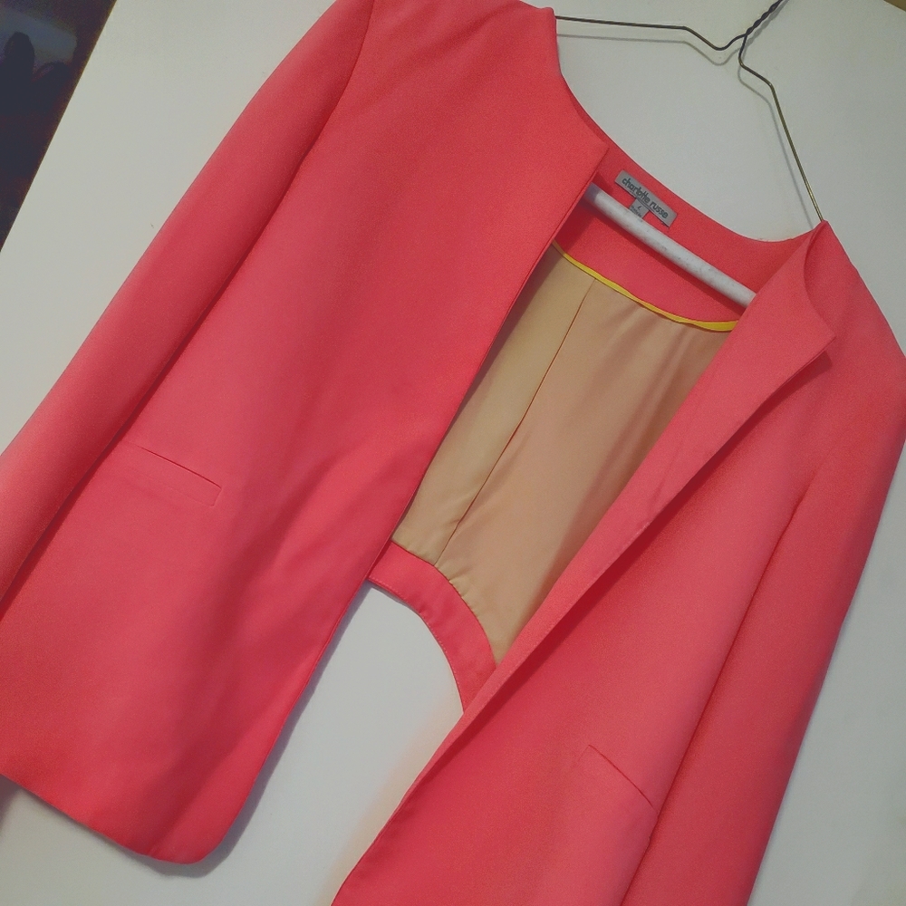 Charlotte Russe Pink Blazer